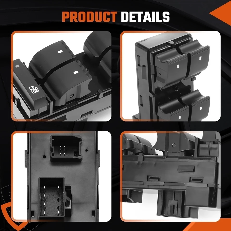 Interruptor de puerta Master Power Window para Chevrolet Silverado 1500 2007-2013 EE. UU. Foto 4 de 4