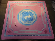  NEW  31.5" Mahjong Table Mat w/ Dice  Bag, Non-Slip Neoprene Noise Reduction