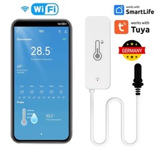 WiFi Temperatursensor mit Externem Sensor und...