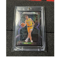 Panini 2021-22 Obsidian Austin Reaves Rookie Card Purple /99 Los Angeles Lakers