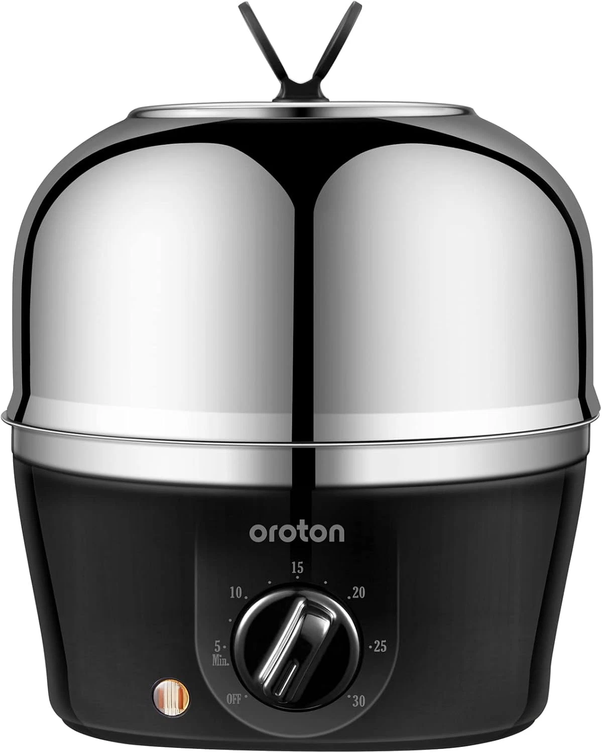 304 Stainless Steel inside and outside Rapid Egg Cooker, 9 Egg Capacity Electric