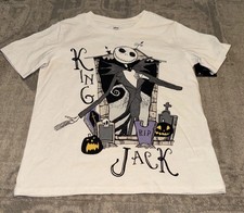 NEW Disney Store Nightmare Before Christmas Jack T Shirt Sz. 8 Youth Girls