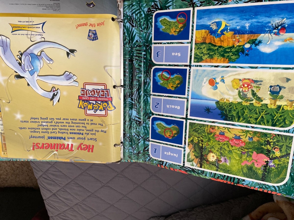 Full 18/18 Pokémon southern islands collection with binder | eBay