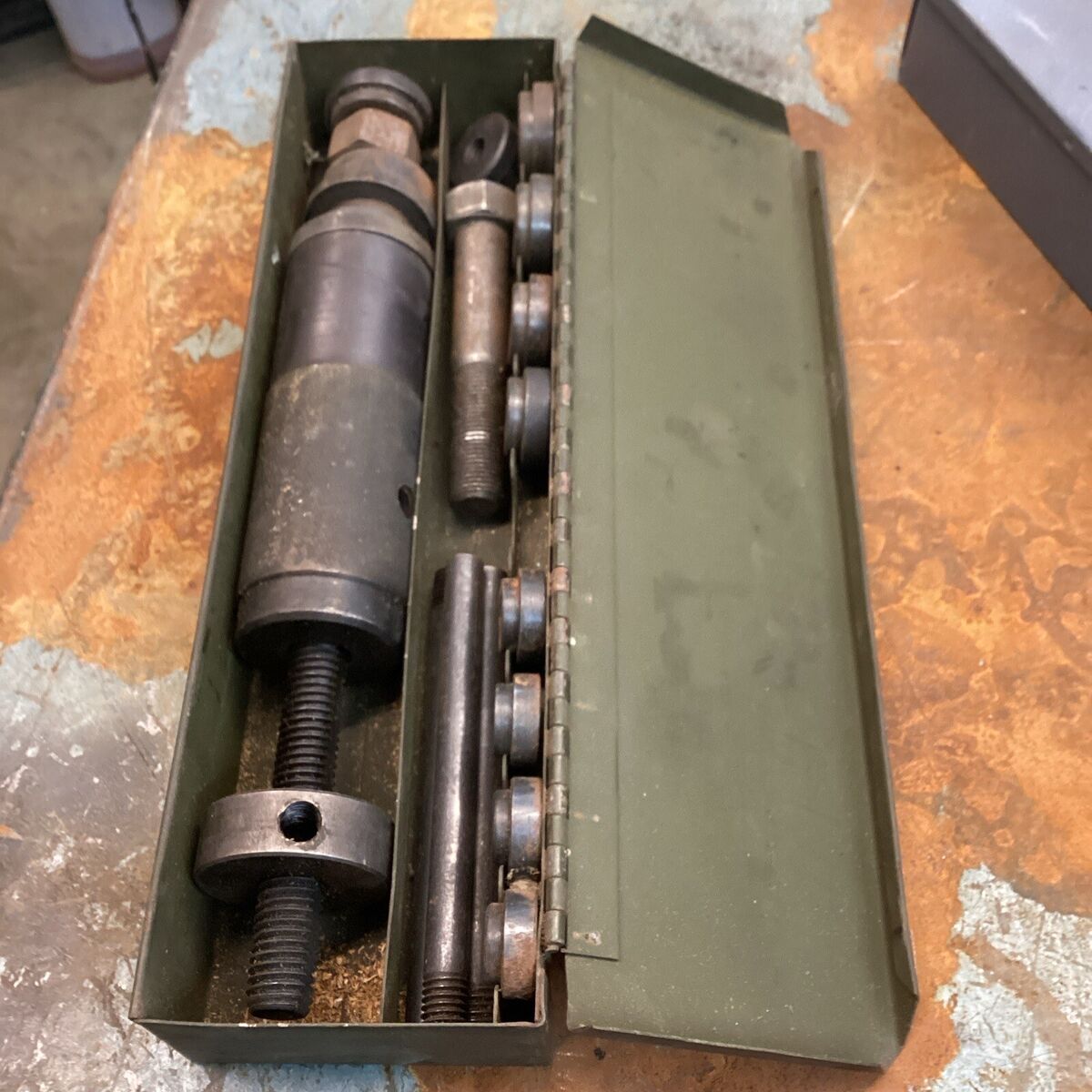 Rare Vintage U.S.Navy Bearing Tool Kit | eBay Rare Vintage U.S.Navy Bearing Tool Kit | eBay