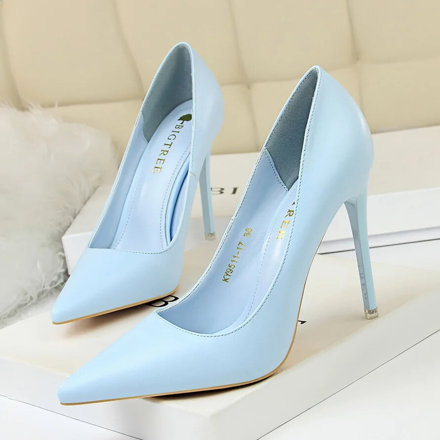 New Women High Heels Sexy Pumps Pointed Toe Stilettos Wedding