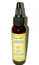 King's Gold Fretboard Oil w Hemp Oil guitars & basses 2 oz w FREE Polish cloth