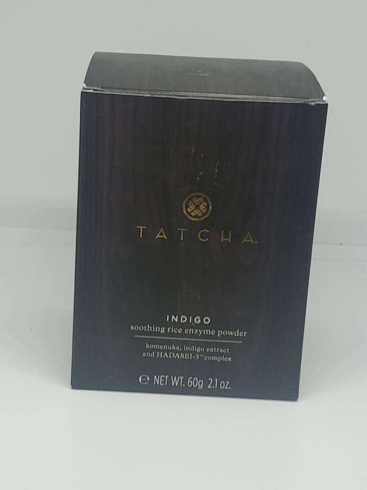 TATCHA INDIGO Soothing Rice Enzyme Powder 60 G / 2.1 OZ. - NEW IN BOX ...