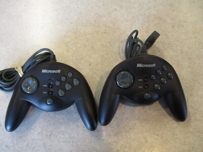 MICROSOFT SIDE WINDER GAMEPAD(S)  90873 15-PIN SERIAL PORT CONRTOLLERS