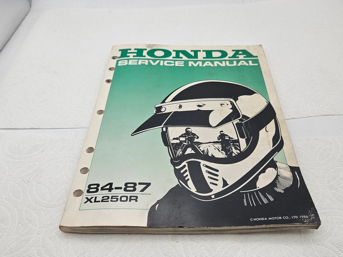 XL250R Motorcycle Repair Manuals & Literature for sale | eBay