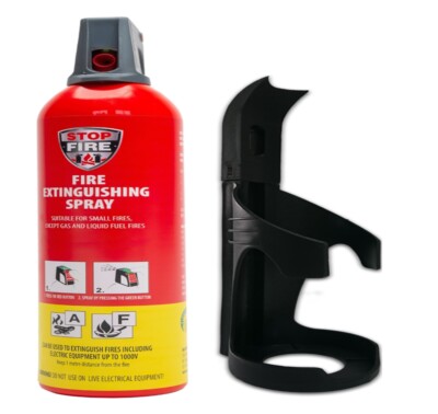 REINOLD MAX Feuerlösch-Spray 'STOP FIRE' + Halterung