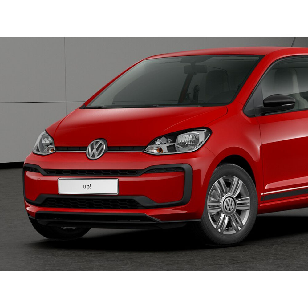 Original VW up! Beats Radzierkappe Blende Abdeckung Kappe chrom schwarz ...