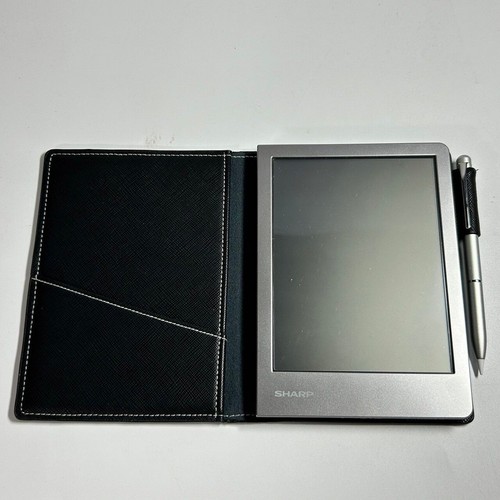 SHARP Electronic Notebook Black WG-S50 With Pen Used JP - 第 1/3 張圖片