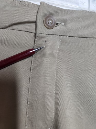 Nike Golf Flex Pants Boys XL Beige Khaki Polyester Stretch (30x29)* - Picture 8 of 11