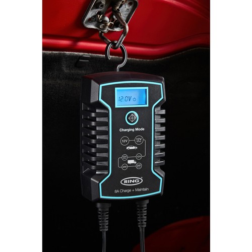 8A Smart Caricabatterie Per Honda Manutenzione 12-24V Rapido - Imagen 6 de 12