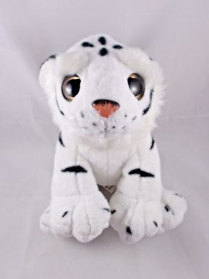 white siberian tiger stuffed animal