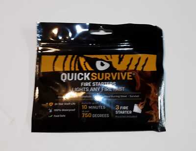 Quick Survive Fire starter pack (New Product) | eBay