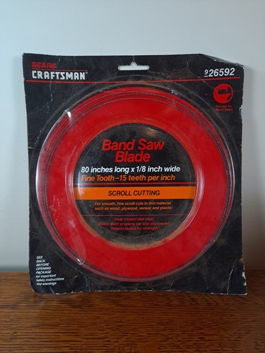 Sears Craftsman Band Saw Blade 80\