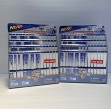 Nerf N-Strike Elite Personalizable Lot of 2 Two Packs 150 Darts Total Refill