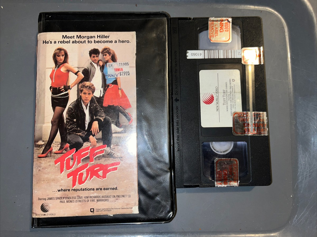 Tuff Turf (VHS, 1985) starring James Spader & Robert Downey Jr