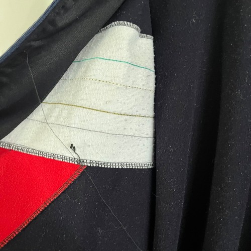Adidas Track Top Zip Jacket Perfomance Vintage Retro 90’s size UK 12-16 - Picture 9 of 10