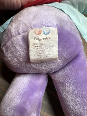 Peluche #16 - Gummi Vintage Fisher Price 1985 - 47cm - Zummi Gummi