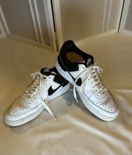 Nike Court Vision Low White 2020 Women's Size 8.5 White/Black All Leather