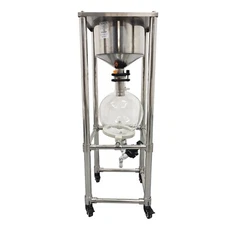 10L Laboratory 304 Stainless Steel Funnel Negative Pressure Glass Vacuum Filter
