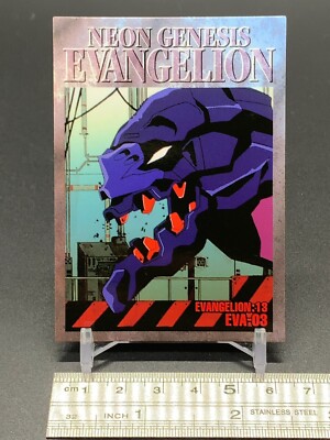 Eva-03 13 Neon Genesis Evangelion Card Carddass Sega Bandai 1997