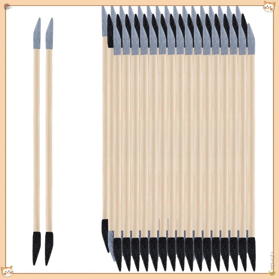Sanding Sticks for Plastic Models Wood Hobby, Double End Matchsticks