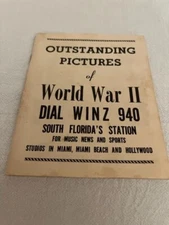 WWII "Outstanding Pictures of WWII" Small Booklet