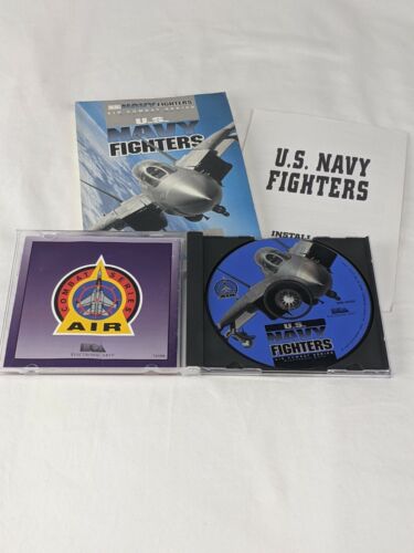 US Navy Fighters PC CD Rom Flight Simulator Game 1997 Air Combat Series - Picture 2 of 3