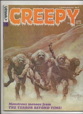 Creepy  #15 Terror Beyond Time Frazetta Cover 1967
