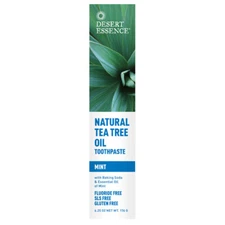 Tea Tree Oil Toothpaste WITH MINT, 6.25 oz By Desert Essence