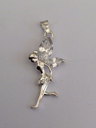 Pendentif La Fée Clochette En Argent 925 - Poids 2.04 Grammes - Neuf Avec étiquettes