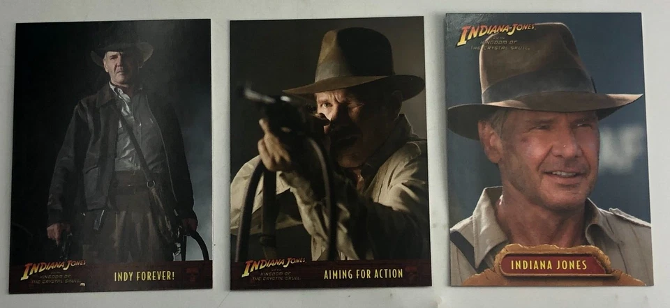 Indiana Jones Kingdom of the Crystal Skull 2008 Topps Trading Card Base Set 1-90 - Image 3 of 4