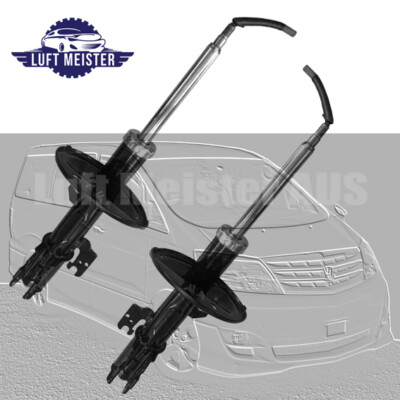 アルファリオン Front LH & RH Shock Absorber for Toyota Alphard Vellfire ANH10