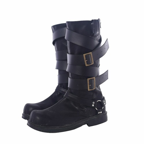 HZYM Dante DMC 5 Cosplay Devil May Cry V 5 Costume Boots Shoes Halloween Party - Picture 5 of 5