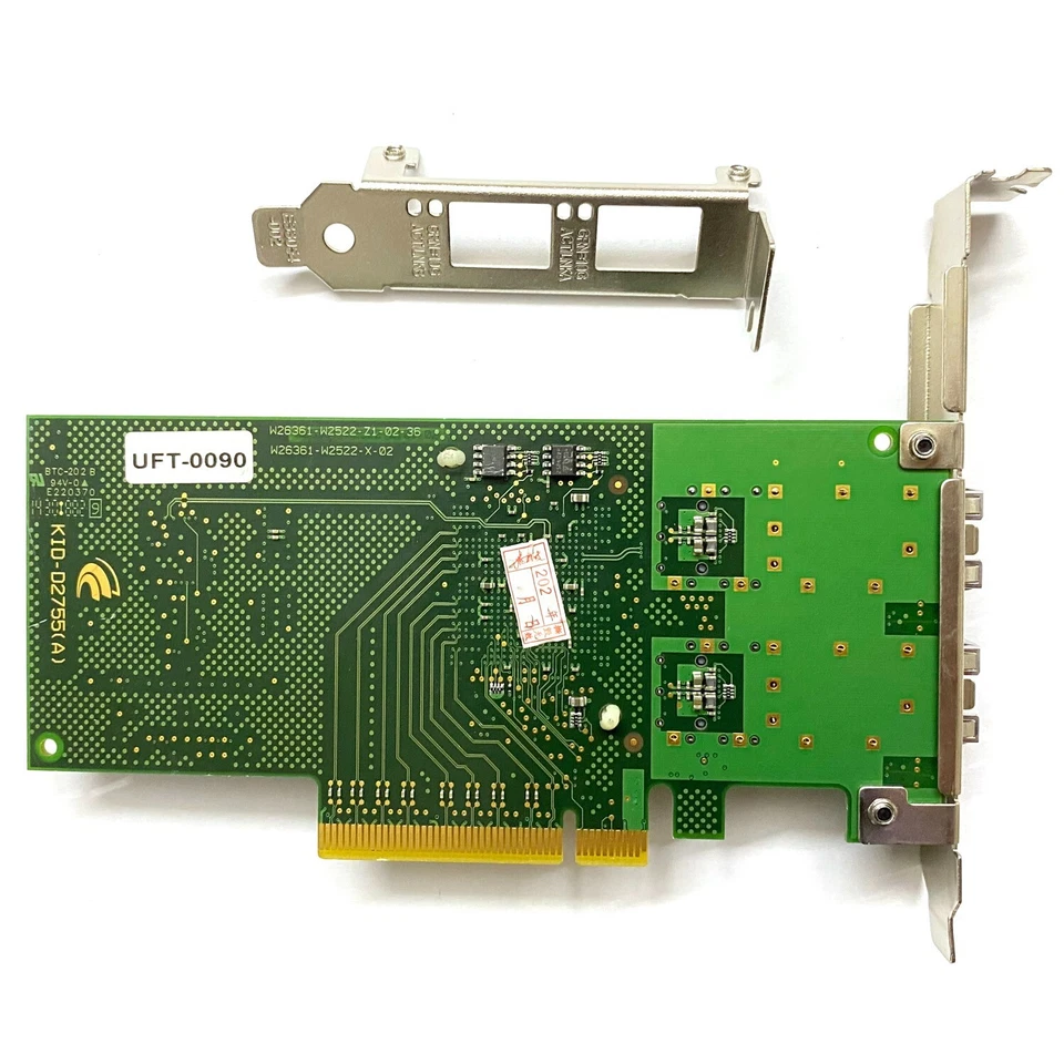 Fujitsu D2755-A11 Dual Port 10Gb SFP+ = Intel 82599E X520-DA2 Ethernet PCIe x 8 - Image 3 of 4