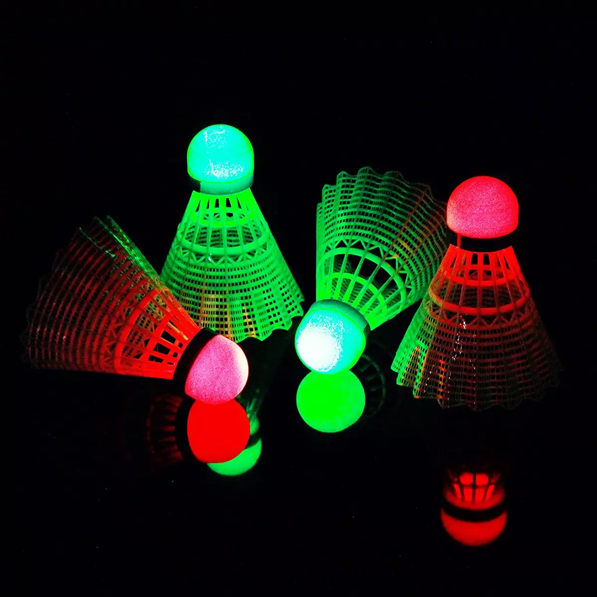 Led best sale shuttlecock badminton