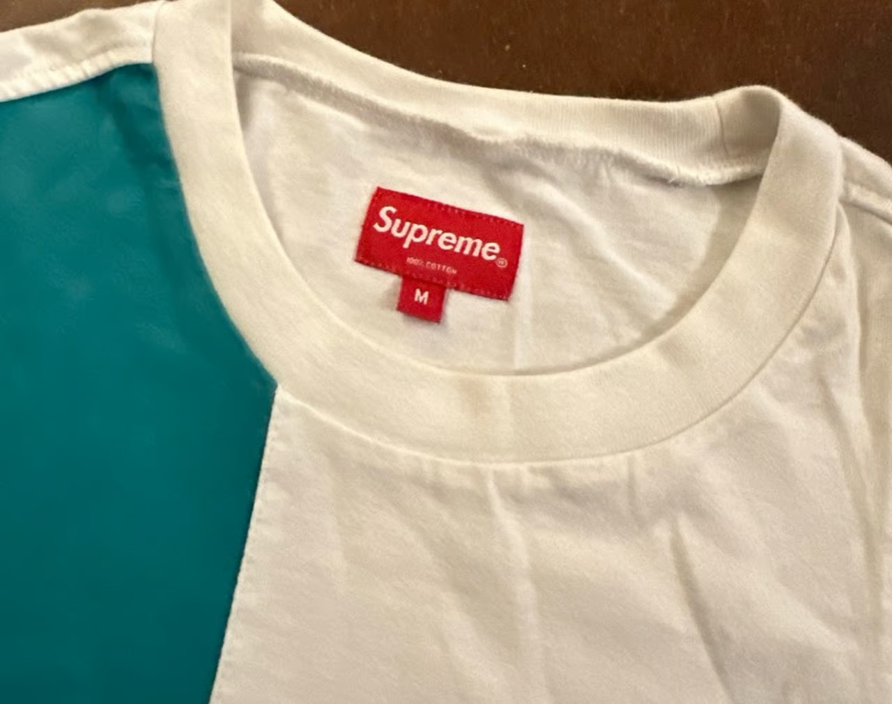 Supreme Patchwork Men’s Tee Medium - image 3