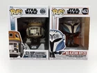 Funko Pop Star Wars Bo-Katan Kryze & C1-10P Chopper Bobblehead Set Vinyl 463 654