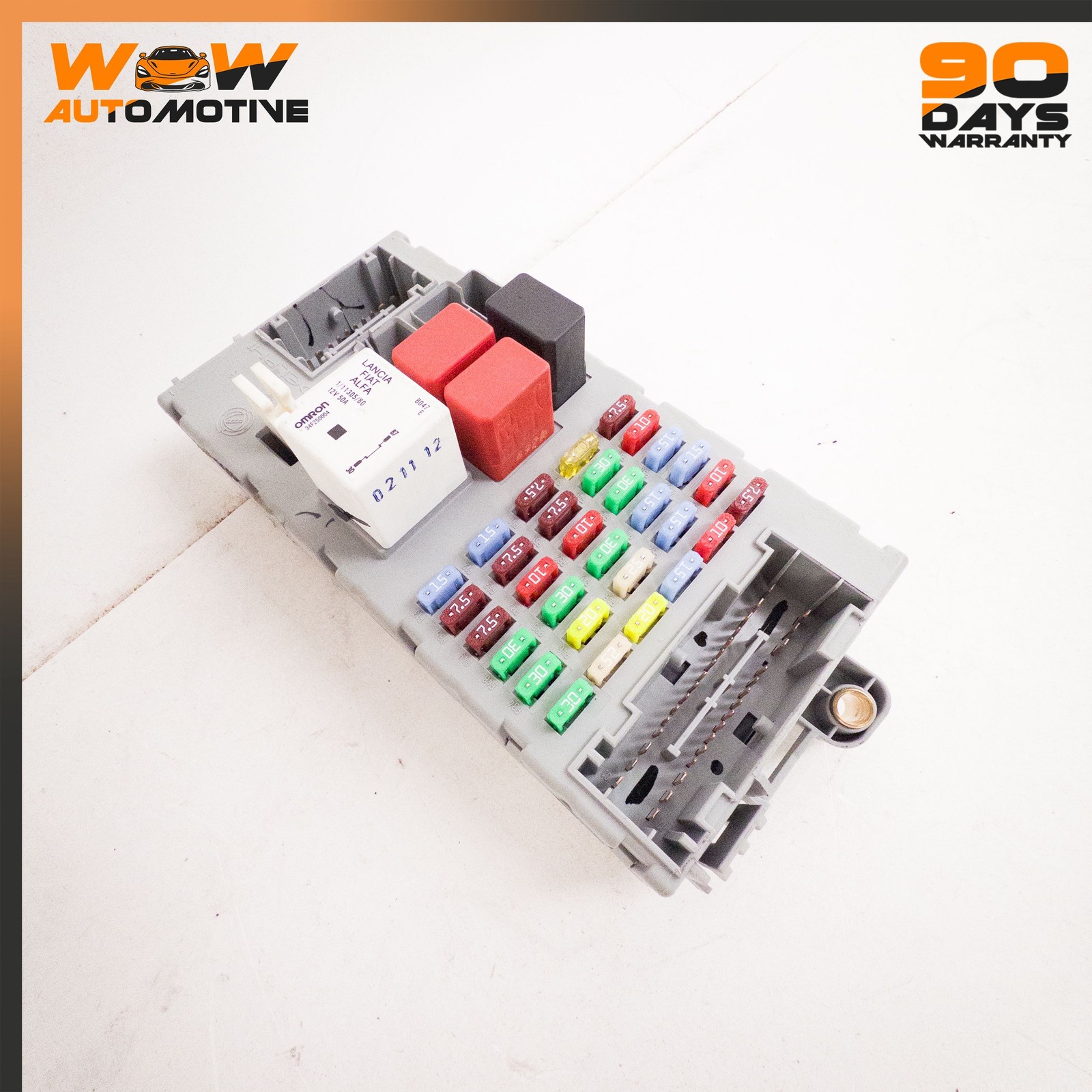 08-19 MASERATI GRANTURISMO ECU DASHBOARD JUNCTION CABIN RELAY FUSE BOX MODULE OE