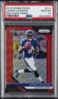 2018 PANINI PRIZM RED WAVE PRIZM #212 LAMAR JACKSON ROOKIE RC /149 PSA 10