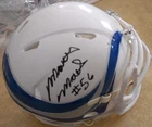 MARCUS MAREK AUTOGRAPH SIGNED BOSTON BREAKERS MINI HELMET COA