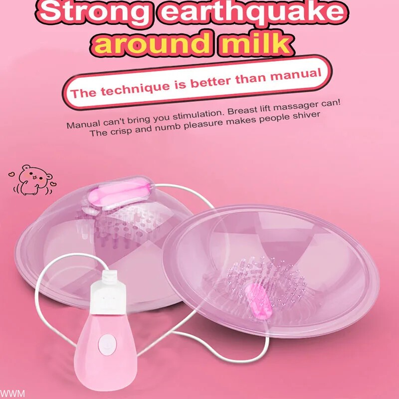 Brustwarzen-Stimulation-Vibrator-Brust-Vergrößerung-Vagina-Massage-Erotik-