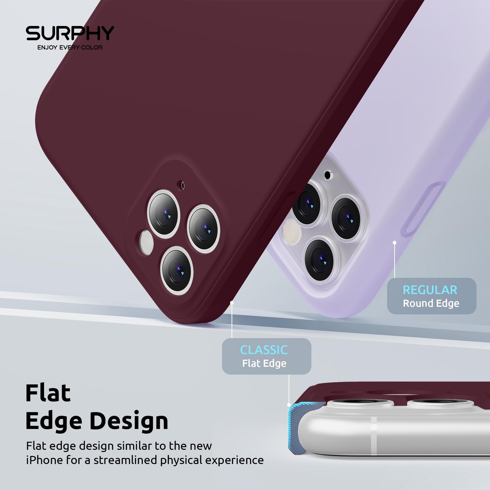 Coque silicone pour iPhone 11 Pro Max finition mate premium