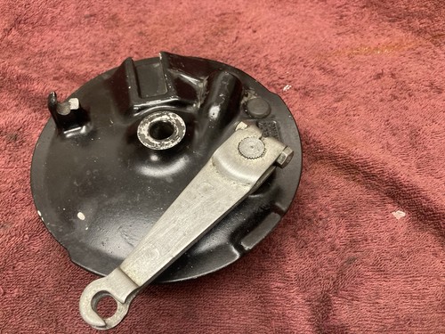 Yamaha DT 125/175 MX 1978 On Motorcycle Front Brake Drum Plate