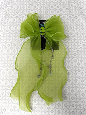 Hot topic The Nightmare Before Christmas Oogie Boogie Organza Hair Bow