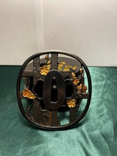Paul Chen Solid Iron Tsuba (RARE)