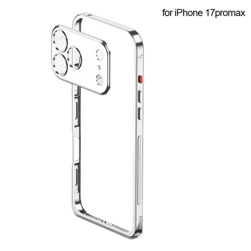 For iPhone 17 Pro Max Aluminum Bumper Frame Case +Metal lens Film❀ - Picture 20 of 22